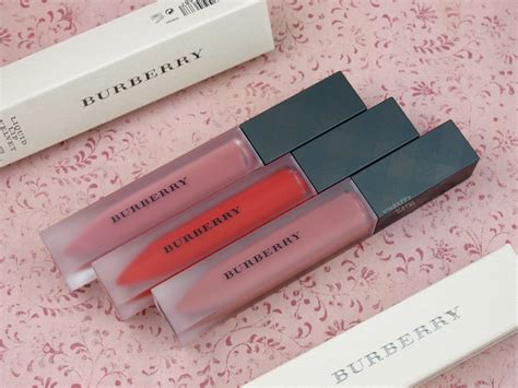 Burberry lip velvet review